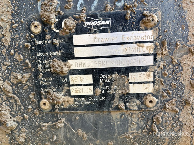 2021 Doosan DX140LC-5 Tracked Excavator - Гусеничный экскаватор: фото 2 2021 Doosan DX140LC-5 Tracked Excavator - Гусеничный экскаватор: фото 2