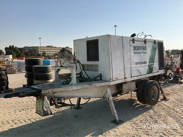 2009 Schwing BP4000 HDR Portable Concrete Pump - Бетононасос стационарный: фото 1 2009 Schwing BP4000 HDR Portable Concrete Pump - Бетононасос стационарный: фото 1