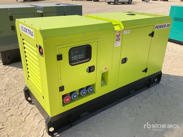 2025 Elektra EL80 80 kVA Skid-Mounted (Unused) Generator Set - Электрогенератор: фото 1 2025 Elektra EL80 80 kVA Skid-Mounted (Unused) Generator Set - Электрогенератор: фото 1