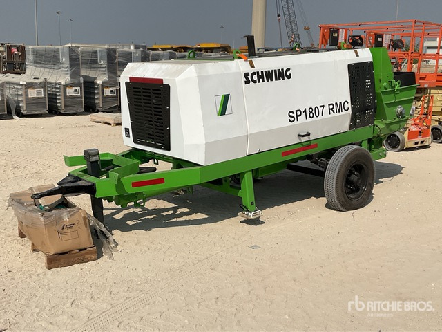 2025 Schwing SP1807 RMC Portable (Unused) Concrete Pump - Бетононасос стационарный: фото 1 2025 Schwing SP1807 RMC Portable (Unused) Concrete Pump - Бетононасос стационарный: фото 1