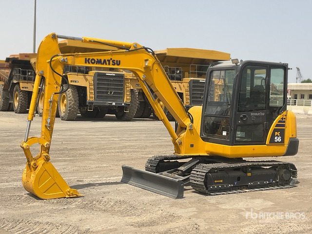 Komatsu PC56-7 Mini Excavator: <6.6t - Мини-экскаватор: фото 1 Komatsu PC56-7 Mini Excavator: <6.6t - Мини-экскаватор: фото 1