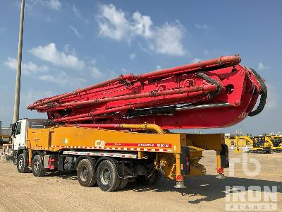MERCEDES-BENZ ACTROS 4144 2019 Sany SYM5443THB 56 m on 8x ... - Автобетононасос: фото 2 MERCEDES-BENZ ACTROS 4144 2019 Sany SYM5443THB 56 m on 8x ... - Автобетононасос: фото 2