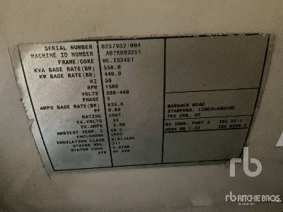 SCANIA 550 kVA Containerized - Электрогенератор: фото 5 SCANIA 550 kVA Containerized - Электрогенератор: фото 5