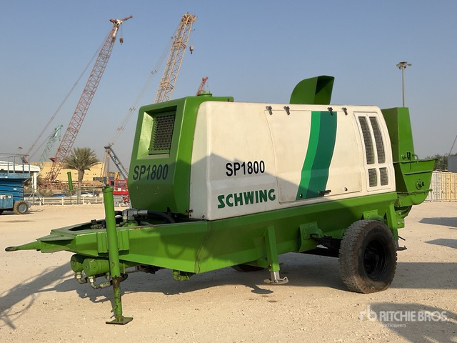 Schwing SP1800 - Бетононасос стационарный: фото 2 Schwing SP1800 - Бетононасос стационарный: фото 2