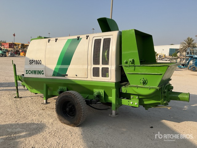 Schwing SP1800 - Бетононасос стационарный: фото 4 Schwing SP1800 - Бетононасос стационарный: фото 4