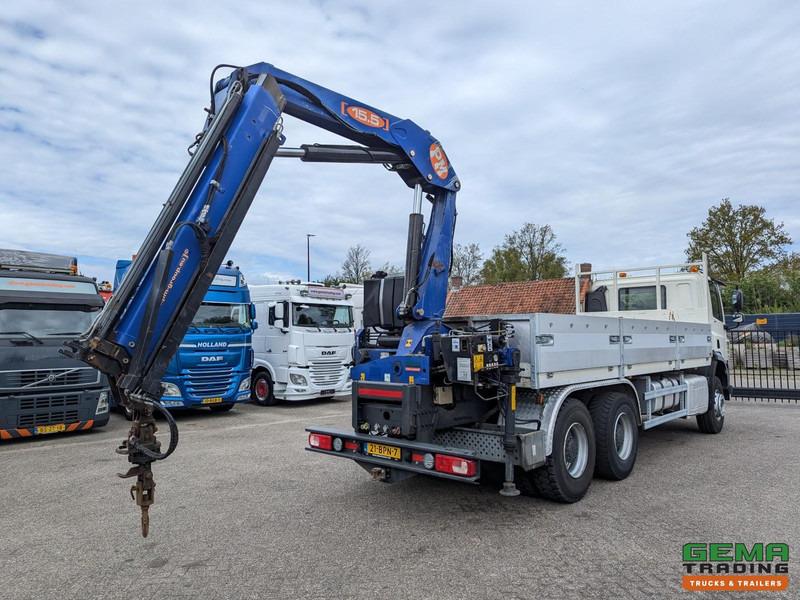 DAF CF 330 FAT 6x4 Dagcab Euro6A - Open laadbak 6.4m + PM 15522 - RadioGrafisch - Handgeschakeld - 08/2025APK - Грузовик бортовой/ Платформа, Автоманипулятор: фото 2 DAF CF 330 FAT 6x4 Dagcab Euro6A - Open laadbak 6.4m + PM 15522 - RadioGrafisch - Handgeschakeld - 08/2025APK - Грузовик бортовой/ Платформа, Автоманипулятор: фото 2