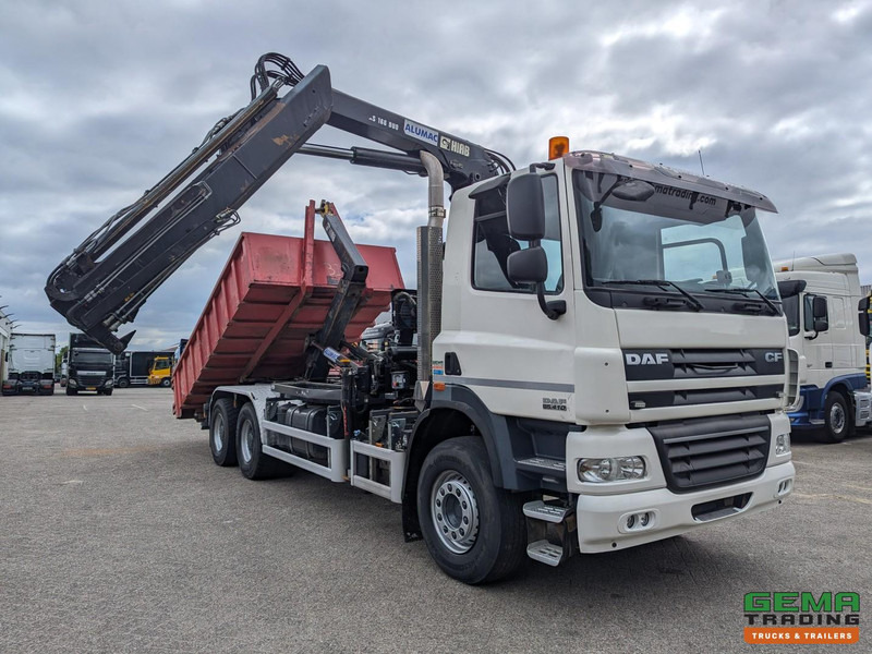 DAF CF85.410 6x4 Dagcab Euro5 EEV - Hiab Haakarm + Hiab 166E-2 DUO - Vangmuil - Крюковой мультилифт, Автоманипулятор: фото 2 DAF CF85.410 6x4 Dagcab Euro5 EEV - Hiab Haakarm + Hiab 166E-2 DUO - Vangmuil - Крюковой мультилифт, Автоманипулятор: фото 2