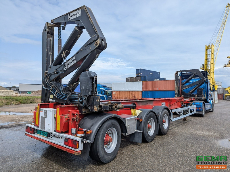 HAMMAR 160 HE 3-Assen - SideLoader - 33T - ContainerStacking - Afstandbediening - Полуприцеп-контейнеровоз/ Сменный кузов: фото 2 HAMMAR 160 HE 3-Assen - SideLoader - 33T - ContainerStacking - Afstandbediening - Полуприцеп-контейнеровоз/ Сменный кузов: фото 2