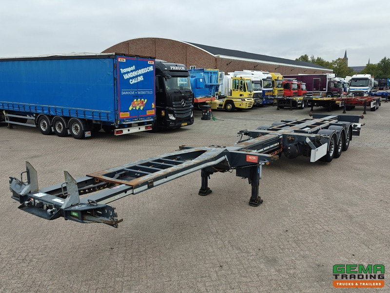 Pacton ET3 3-Assen SAF - MULTI - Schijfremmen - LiftAs - 3x Uitschuifbaar - 03/2026 APK - Полуприцеп-контейнеровоз/ Сменный кузов: фото 1 Pacton ET3 3-Assen SAF - MULTI - Schijfremmen - LiftAs - 3x Uitschuifbaar - 03/2026 APK - Полуприцеп-контейнеровоз/ Сменный кузов: фото 1
