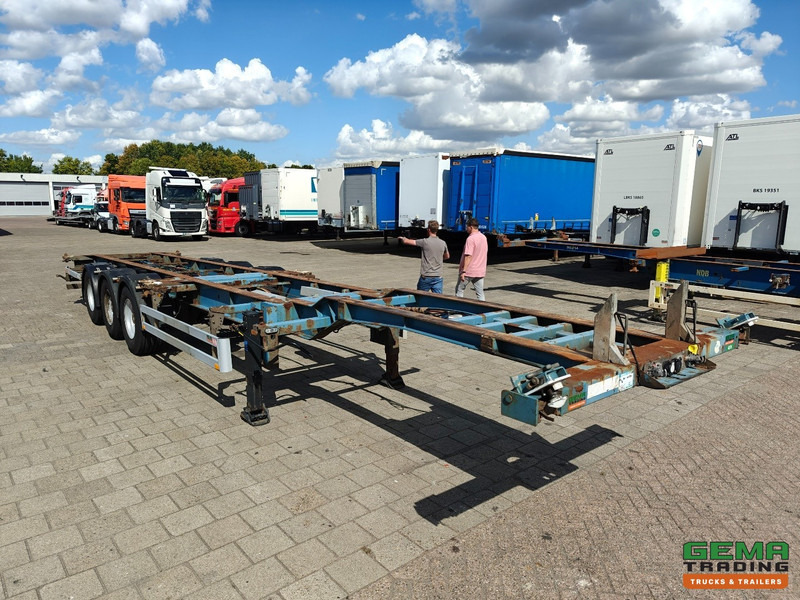 Pacton T3-007 3-Assen SAF - Trommelremmen - Lift As - Vast - Alle Aansluitingen - 4700KG - Полуприцеп-контейнеровоз/ Сменный кузов: фото 4 Pacton T3-007 3-Assen SAF - Trommelremmen - Lift As - Vast - Alle Aansluitingen - 4700KG - Полуприцеп-контейнеровоз/ Сменный кузов: фото 4