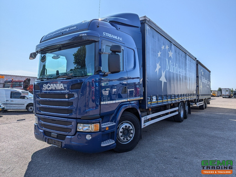 Scania G410 6x2/4 Streamline Euro6 - Retarder + Van Hool 2-Assige Aanhanger - SchuifzeilenCombi - SmartTachoV2 - Грузовик с закрытым кузовом: фото 1 Scania G410 6x2/4 Streamline Euro6 - Retarder + Van Hool 2-Assige Aanhanger - SchuifzeilenCombi - SmartTachoV2 - Грузовик с закрытым кузовом: фото 1