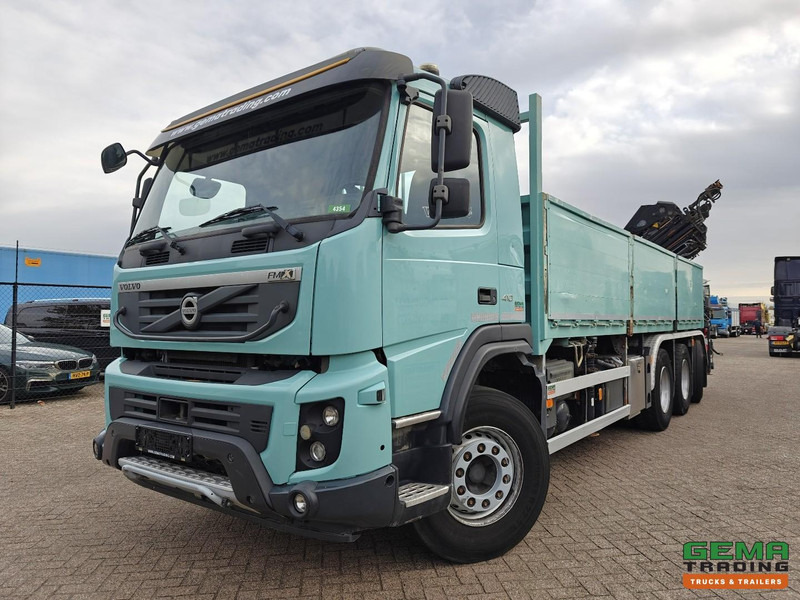 Volvo FMX 410 8x4/4 Dagcab Euro5 - Open Laadbak 6.8m + Hiab 244 E-6 Hipro - 258.000km - Naafreductie - 05/2026 APK - Грузовик бортовой/ Платформа, Автоманипулятор: фото 1 Volvo FMX 410 8x4/4 Dagcab Euro5 - Open Laadbak 6.8m + Hiab 244 E-6 Hipro - 258.000km - Naafreductie - 05/2026 APK - Грузовик бортовой/ Платформа, Автоманипулятор: фото 1