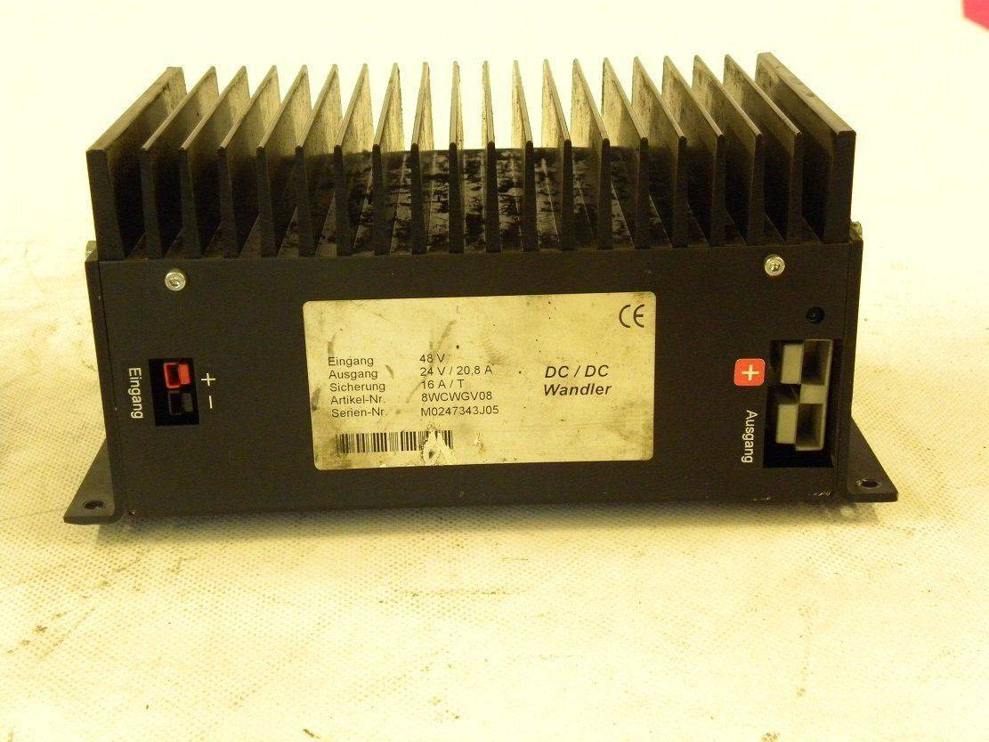 Converter DC-DC 48/24 V, 20.8 A for Mitsubishi - Электрическая система для Погрузочно-разгрузочной техники: фото 1 Converter DC-DC 48/24 V, 20.8 A for Mitsubishi - Электрическая система для Погрузочно-разгрузочной техники: фото 1