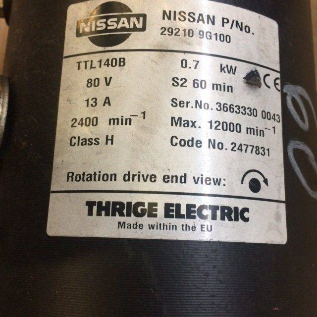 Electrical motor for Nissan - Двигатель и запчасти для Погрузочно-разгрузочной техники: фото 3 Electrical motor for Nissan - Двигатель и запчасти для Погрузочно-разгрузочной техники: фото 3
