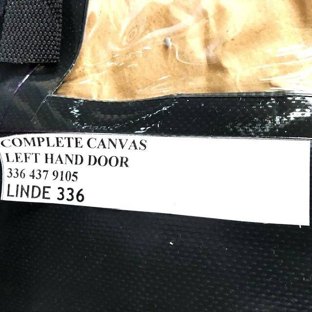 Left PVC DOOR FOR LINDE 336 SERIES - Дверь и запчасти для Погрузочно-разгрузочной техники: фото 2 Left PVC DOOR FOR LINDE 336 SERIES - Дверь и запчасти для Погрузочно-разгрузочной техники: фото 2