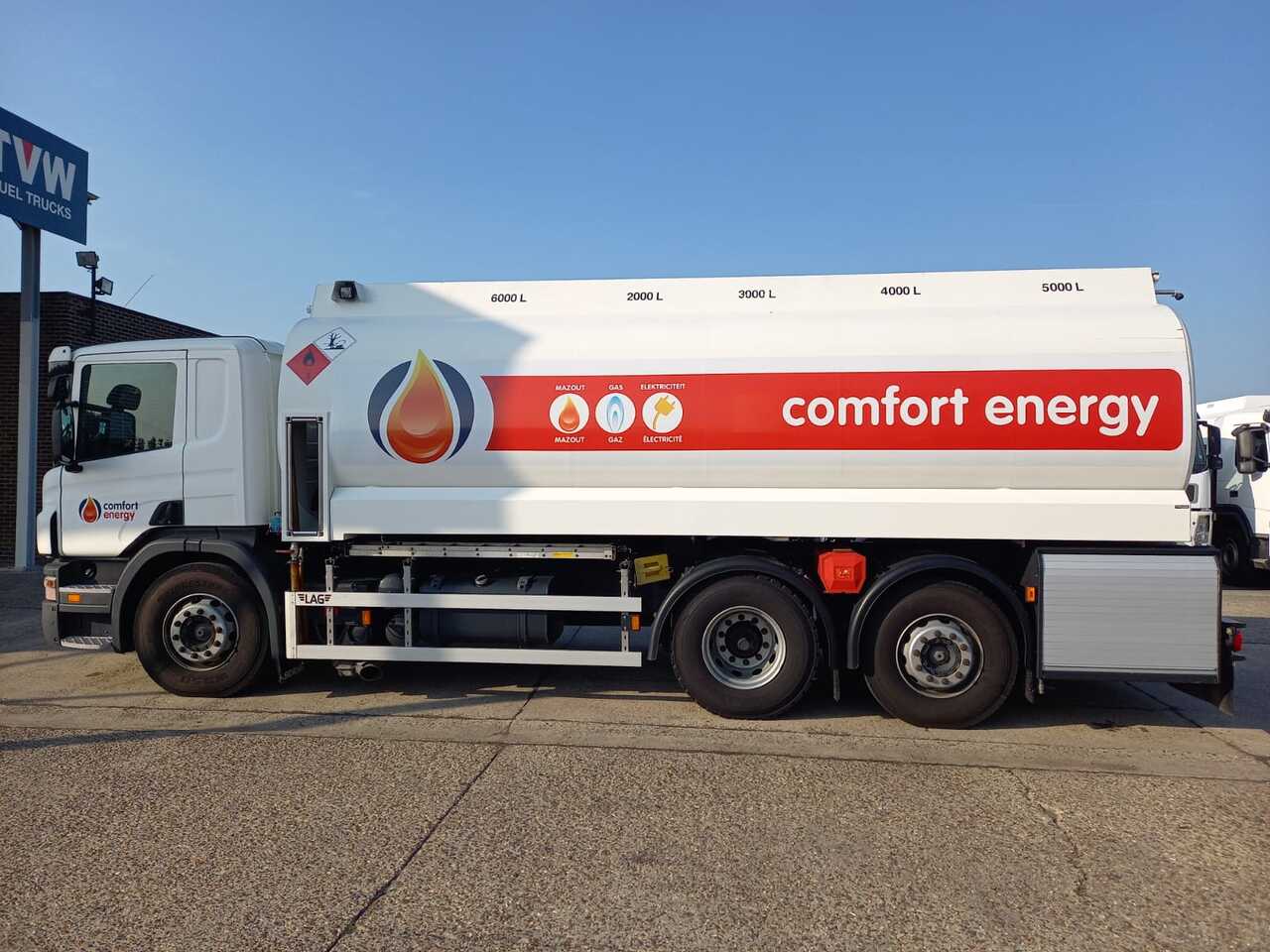 Грузовик-цистерна Scania PRT: фото 9