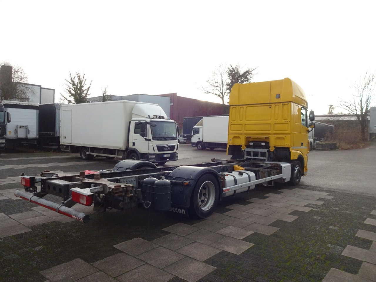 Грузовик-контейнеровоз/ Сменный кузов DAF XF 480, Jumbo BDF, SSC, Standklima, Intarder: фото 7