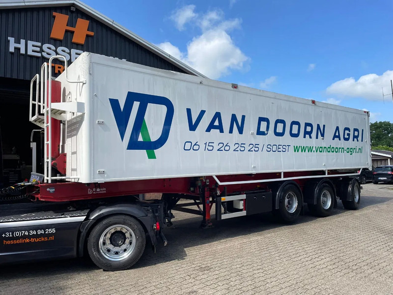 Самосвальный полуприцеп Bulthuis 56m3 Vol alu kipper Stuuras/Lenkachse, Bieten, Liftachse: фото 1