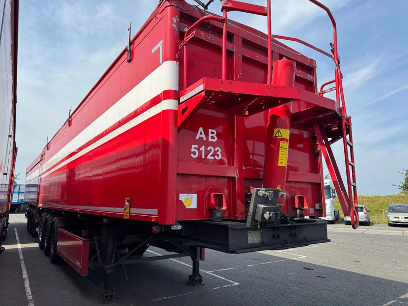 Stas S300CX 58m3 Alcoa SAF Klep/Deuren combi top condition 6370kg - Самосвальный полуприцеп: фото 2 Stas S300CX 58m3 Alcoa SAF Klep/Deuren combi top condition 6370kg - Самосвальный полуприцеп: фото 2