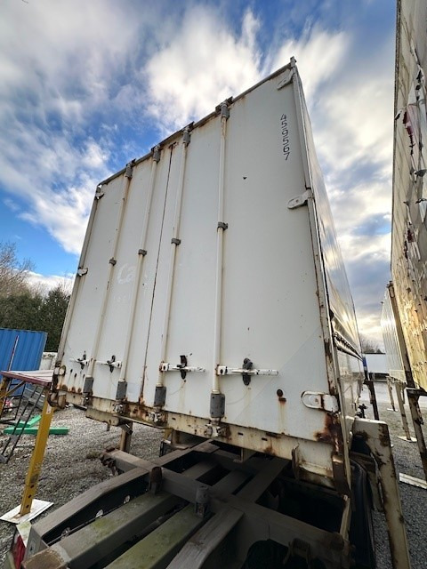 Krone Wechselpritsche BDF-System 7.45m mit Plane und Spriegel, Portaltüren - Тентованный кузов: фото 2 Krone Wechselpritsche BDF-System 7.45m mit Plane und Spriegel, Portaltüren - Тентованный кузов: фото 2