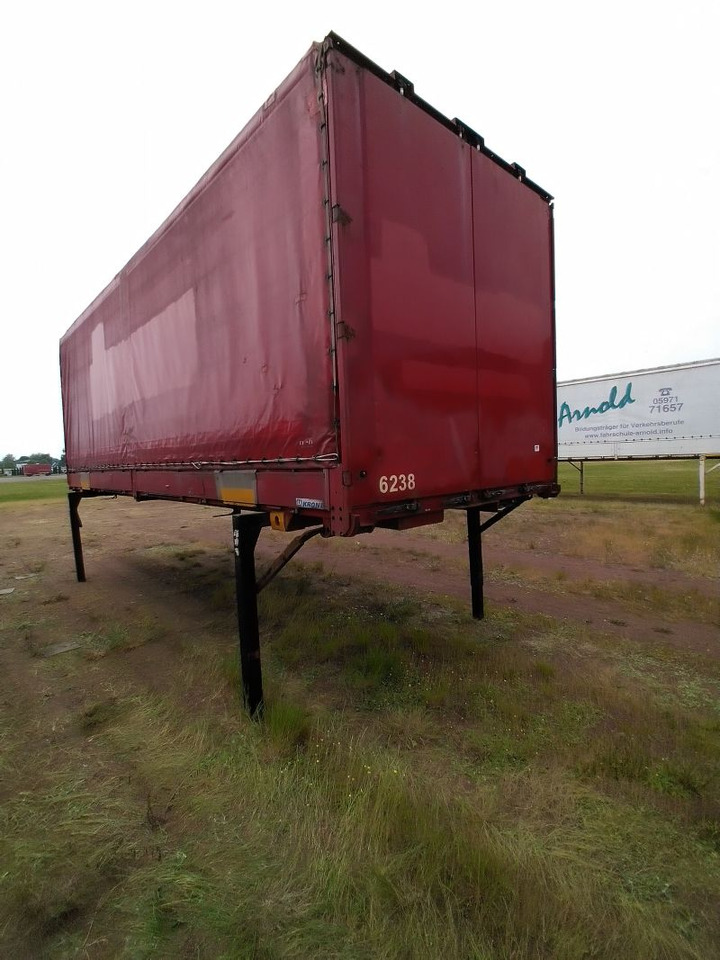 Krone Wechselpritsche mit Bordwänden und Plane, BDF-System, 7.450 mm lang. - Тентованный кузов: фото 3 Krone Wechselpritsche mit Bordwänden und Plane, BDF-System, 7.450 mm lang. - Тентованный кузов: фото 3