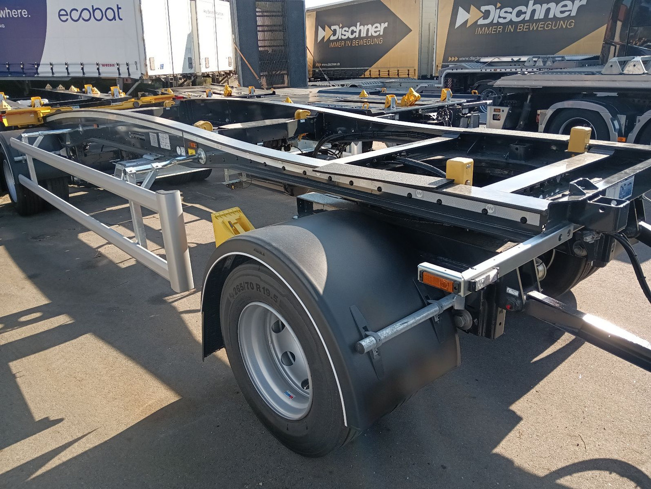 Прицеп мультилифт/ Бункеровоз Hüffermann HSA1870 SAF VERZINKT Schlitten 5m-7m 3158kg NEU: фото 15 Прицеп мультилифт/ Бункеровоз Hüffermann HSA1870 SAF VERZINKT Schlitten 5m-7m 3158kg NEU: фото 15