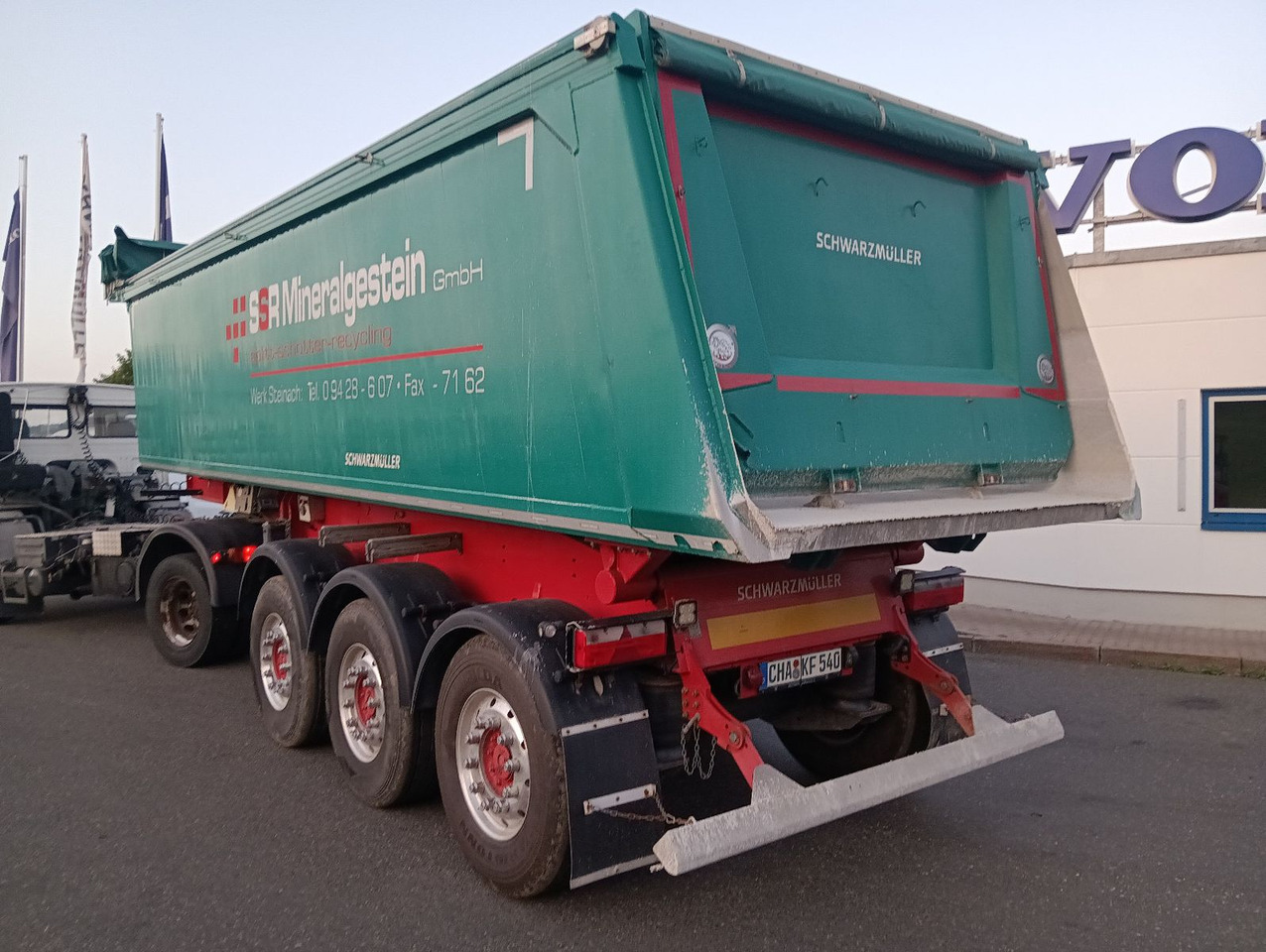 Schwarzmüller 3-A Alumulde ALCOA 27m3 SAF Lift 5,4t el.Verdeck - Самосвальный полуприцеп: фото 4 Schwarzmüller 3-A Alumulde ALCOA 27m3 SAF Lift 5,4t el.Verdeck - Самосвальный полуприцеп: фото 4