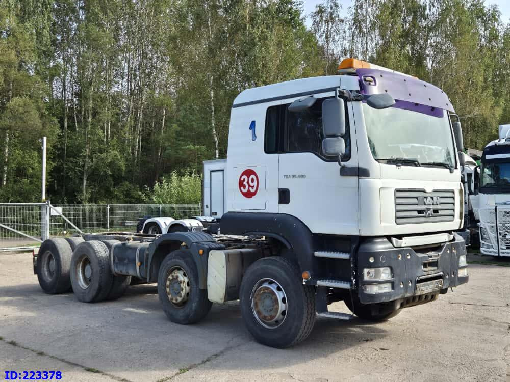 MAN TGA 35.480 8X4 - Full steel - Manual - Грузовик-шасси: фото 4 MAN TGA 35.480 8X4 - Full steel - Manual - Грузовик-шасси: фото 4