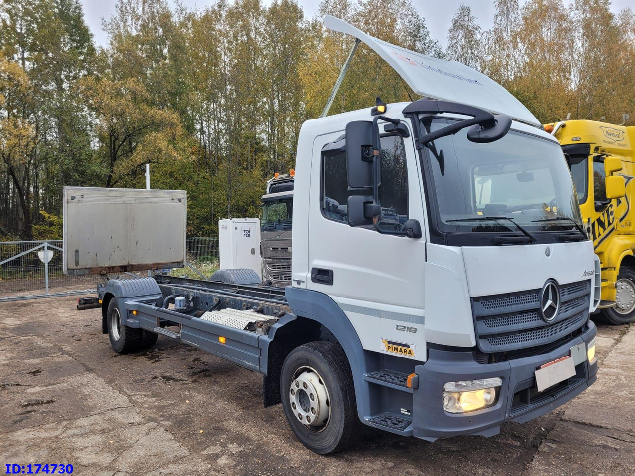 MERCEDES-BENZ Atego 1218 - Euro6 - Manual - Full Steel - Грузовик-шасси: фото 4 MERCEDES-BENZ Atego 1218 - Euro6 - Manual - Full Steel - Грузовик-шасси: фото 4