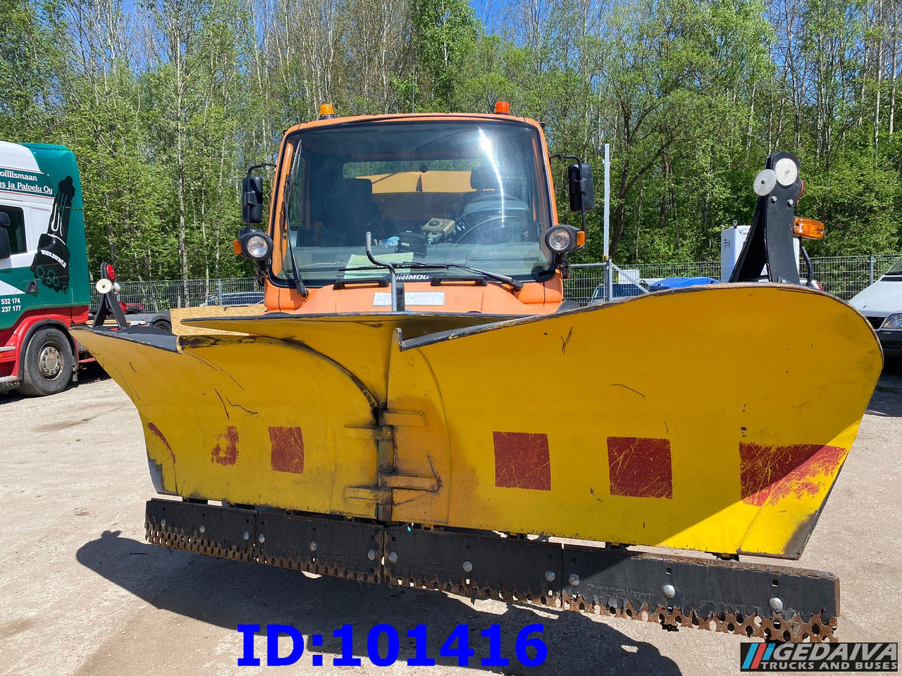 Снегоуборочная машина MERCEDES-BENZ Unimog U300 4X4: фото 6