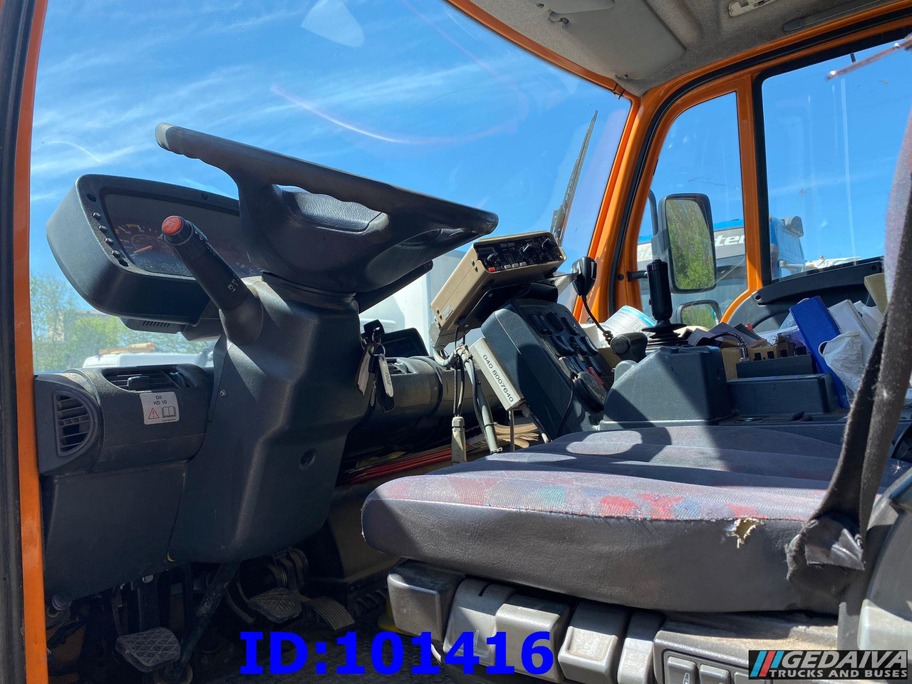 Снегоуборочная машина MERCEDES-BENZ Unimog U300 4X4: фото 12