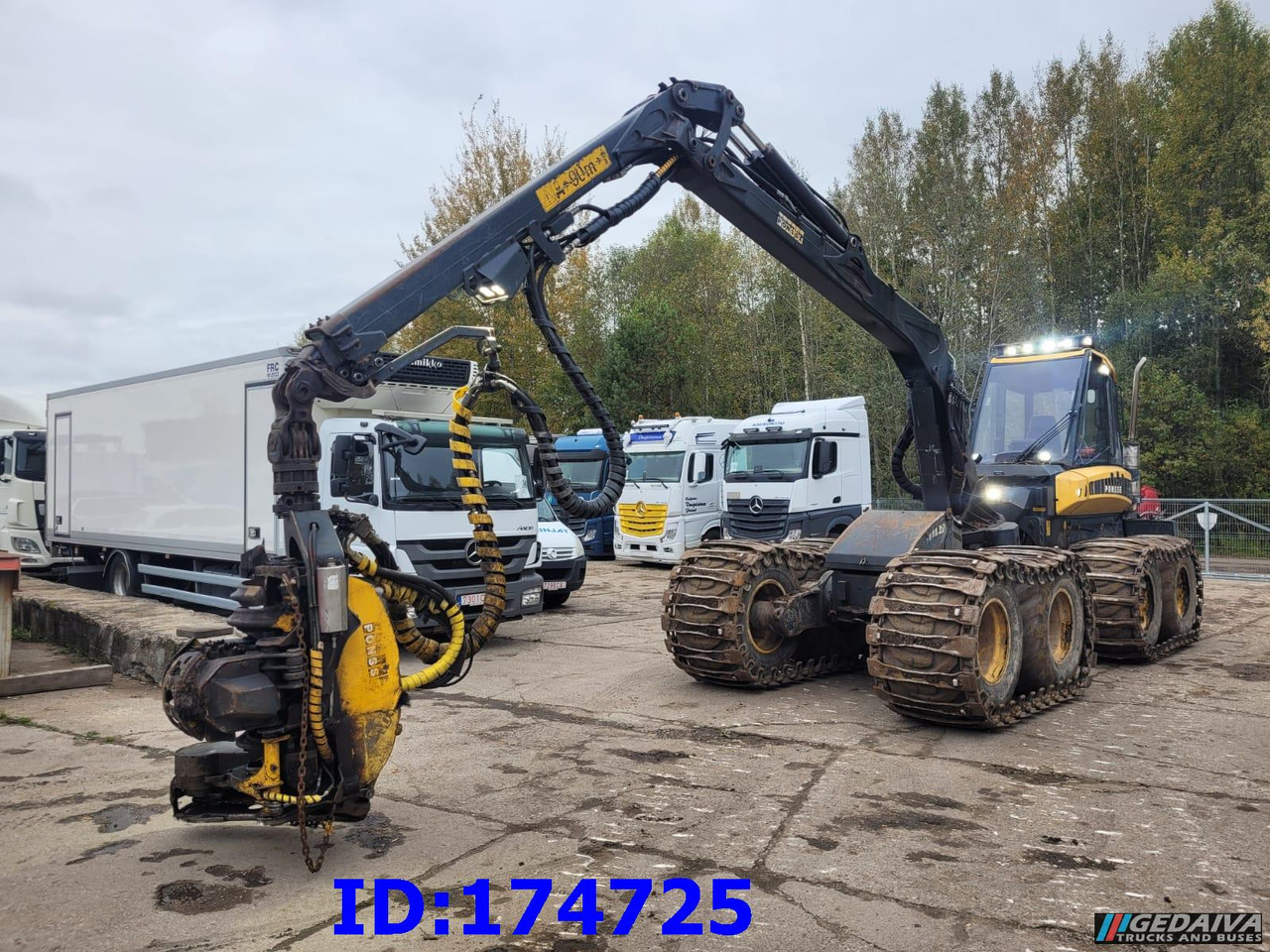 PONSSE FOX 8W - Харвестер: фото 1 PONSSE FOX 8W - Харвестер: фото 1