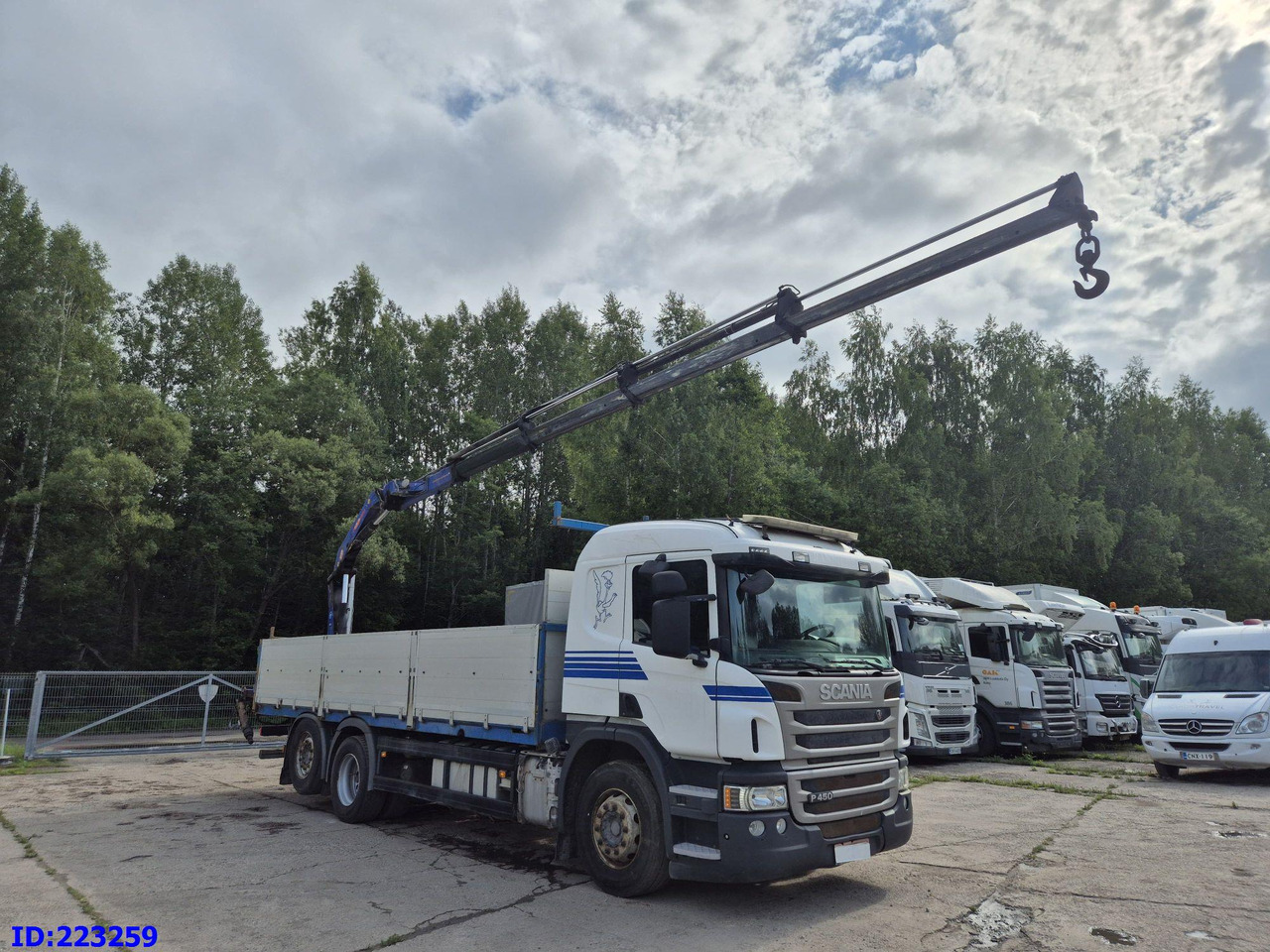 SCANIA P450 6x2 Steering axle Euro6 + PM 13.5SP - Грузовик бортовой/ Платформа: фото 4 SCANIA P450 6x2 Steering axle Euro6 + PM 13.5SP - Грузовик бортовой/ Платформа: фото 4