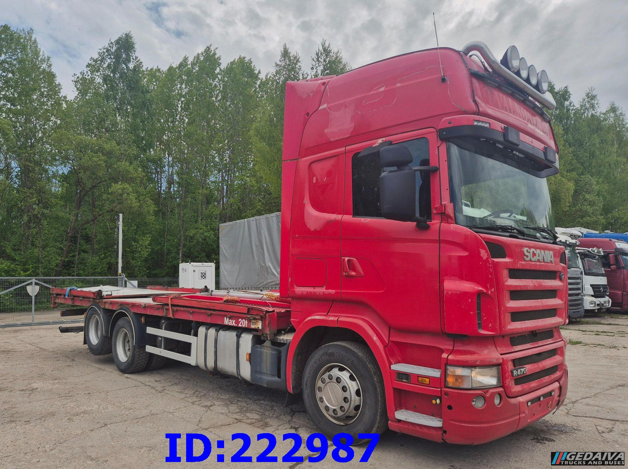 SCANIA R470 6x2 10tyre Manual - Грузовик бортовой/ Платформа: фото 4 SCANIA R470 6x2 10tyre Manual - Грузовик бортовой/ Платформа: фото 4