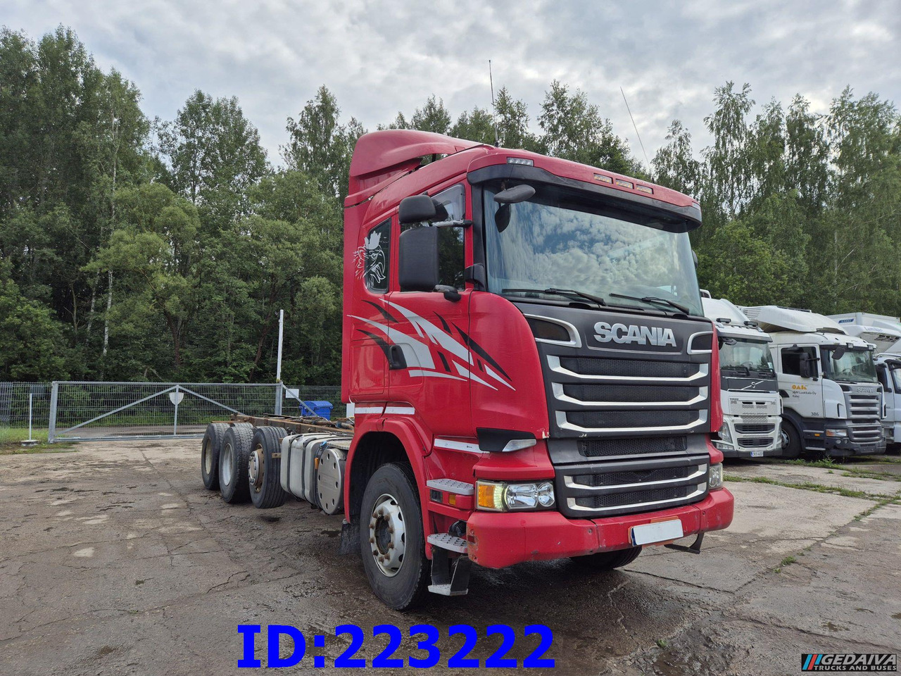 SCANIA R620 - 8x4 - Steering axle - Лесовоз: фото 4 SCANIA R620 - 8x4 - Steering axle - Лесовоз: фото 4