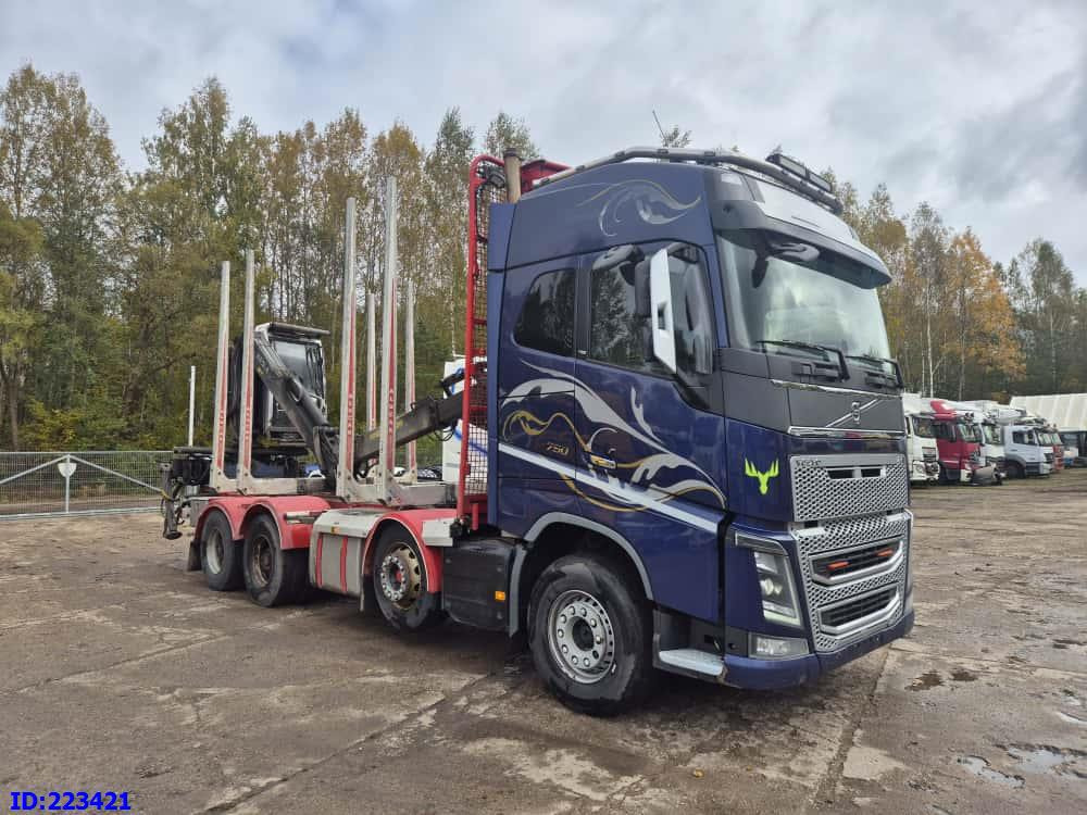VOLVO FH16 750HP 8x4 + KESLA CRANE - Лесовоз: фото 4 VOLVO FH16 750HP 8x4 + KESLA CRANE - Лесовоз: фото 4
