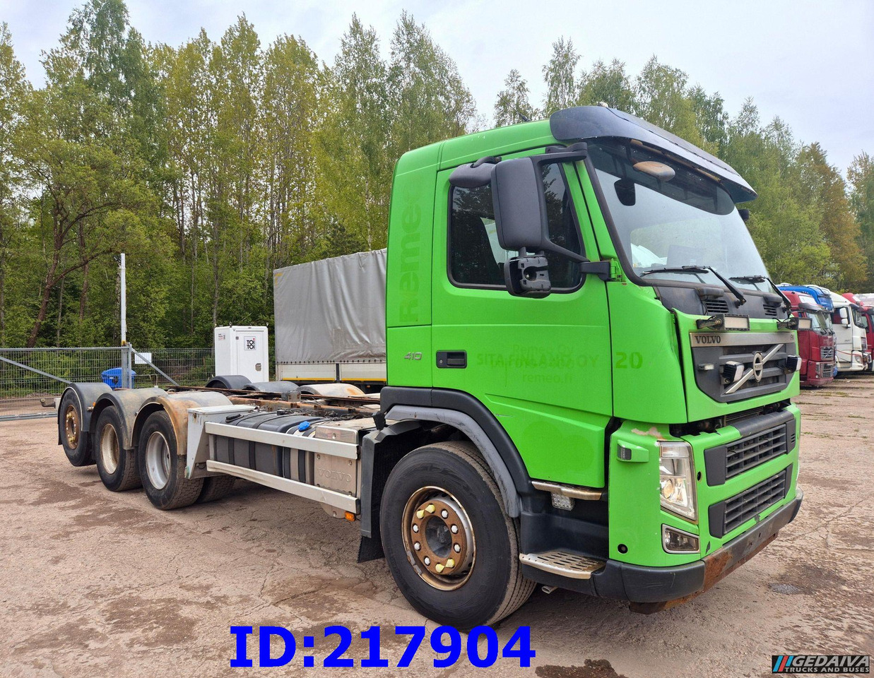 VOLVO FM 410HP 8x4 (Steering axle) - Грузовик-шасси: фото 4 VOLVO FM 410HP 8x4 (Steering axle) - Грузовик-шасси: фото 4