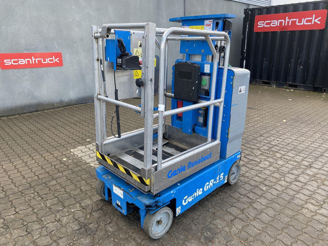Genie GR-15 - Вертикальный мачтовый подъемник: фото 1 Genie GR-15 - Вертикальный мачтовый подъемник: фото 1