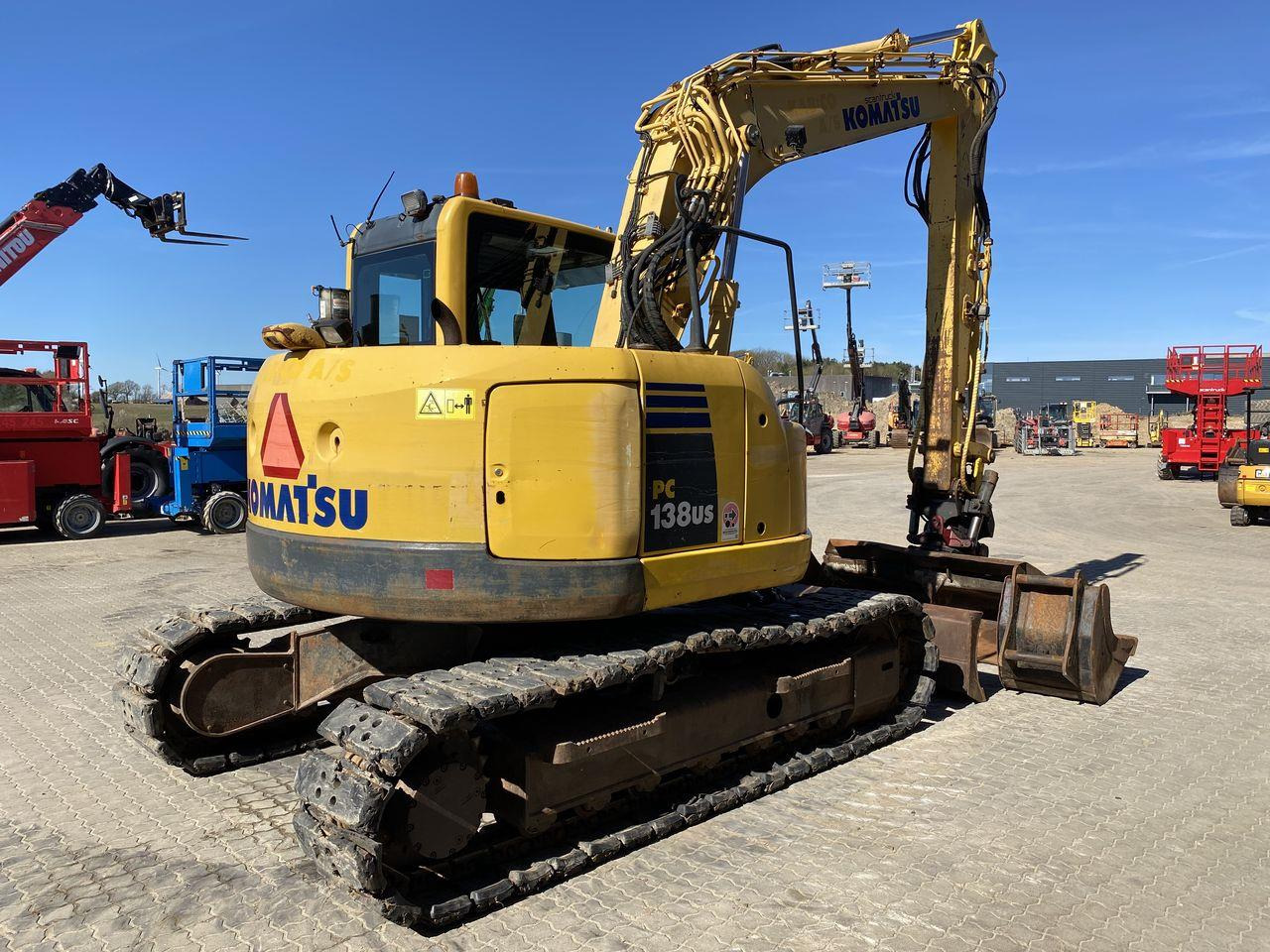 Komatsu PC138US-8 - Гусеничный экскаватор: фото 4 Komatsu PC138US-8 - Гусеничный экскаватор: фото 4