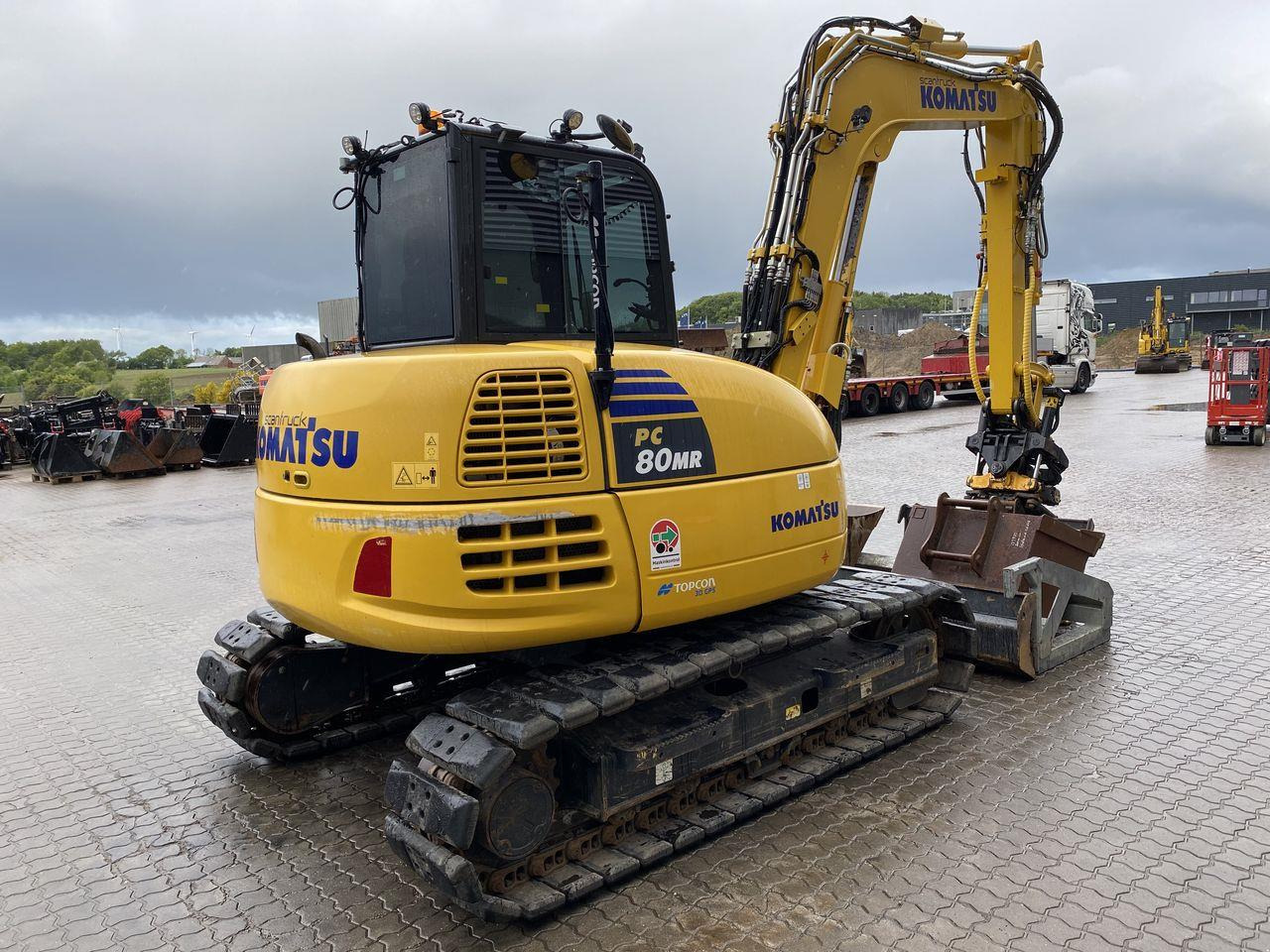 Komatsu PC80MR-5EO - Мини-экскаватор: фото 4 Komatsu PC80MR-5EO - Мини-экскаватор: фото 4