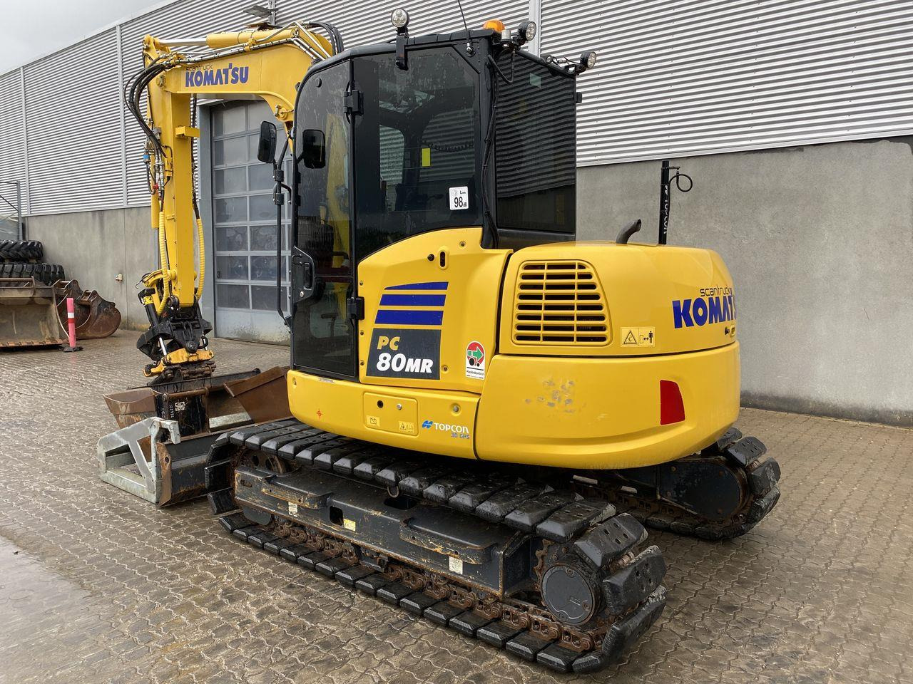 Komatsu PC80MR-5EO - Мини-экскаватор: фото 2 Komatsu PC80MR-5EO - Мини-экскаватор: фото 2