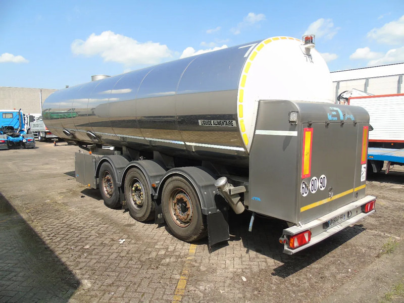 ETA 29.000 LITER + INOX + MILK + WATER - Полуприцеп-цистерна: фото 3 ETA 29.000 LITER + INOX + MILK + WATER - Полуприцеп-цистерна: фото 3