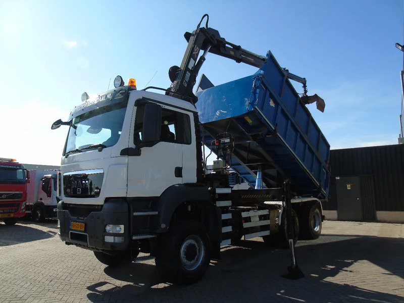 MAN TGS 26.400 + 6x6 + HIAB 166 E3 HIPRO + 3SIDE TIPPER - Автоманипулятор: фото 3 MAN TGS 26.400 + 6x6 + HIAB 166 E3 HIPRO + 3SIDE TIPPER - Автоманипулятор: фото 3