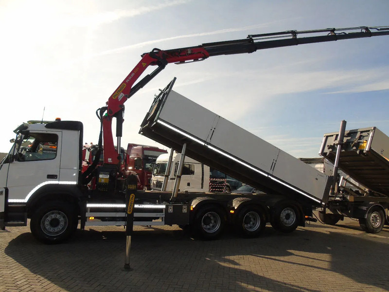 Volvo FM 420 + 8x4 + PALFINGER 24.001 SLD + REMOTE + COMPLETE COMBI - Самосвал, Автоманипулятор: фото 2 Volvo FM 420 + 8x4 + PALFINGER 24.001 SLD + REMOTE + COMPLETE COMBI - Самосвал, Автоманипулятор: фото 2