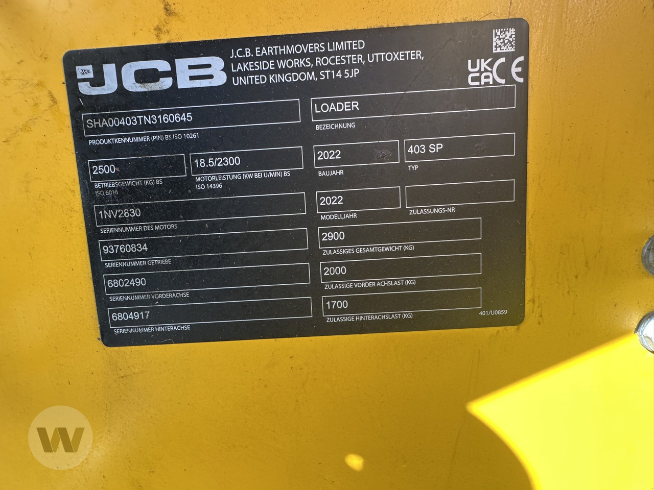 JCB 403 AGRI - Компактный фронтальный погрузчик: фото 3 JCB 403 AGRI - Компактный фронтальный погрузчик: фото 3