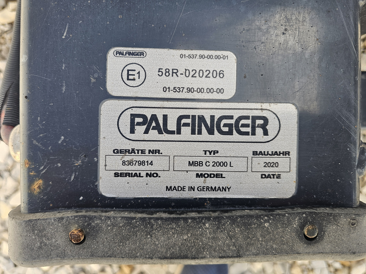 Гидроборт PALFINGER MBB C 2000 L / 2020 / 2000KG: фото 8 Гидроборт PALFINGER MBB C 2000 L / 2020 / 2000KG: фото 8