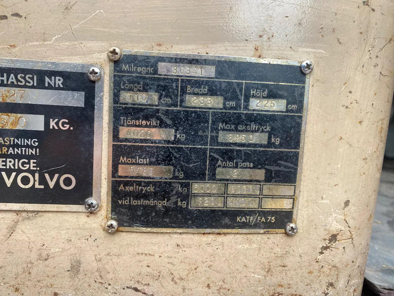 Volvo | L370 | 1953 | PERFECT CONDITION !!! | 6 CILINDER BENZINE ENGINE | - Грузовик бортовой/ Платформа: фото 5 Volvo | L370 | 1953 | PERFECT CONDITION !!! | 6 CILINDER BENZINE ENGINE | - Грузовик бортовой/ Платформа: фото 5
