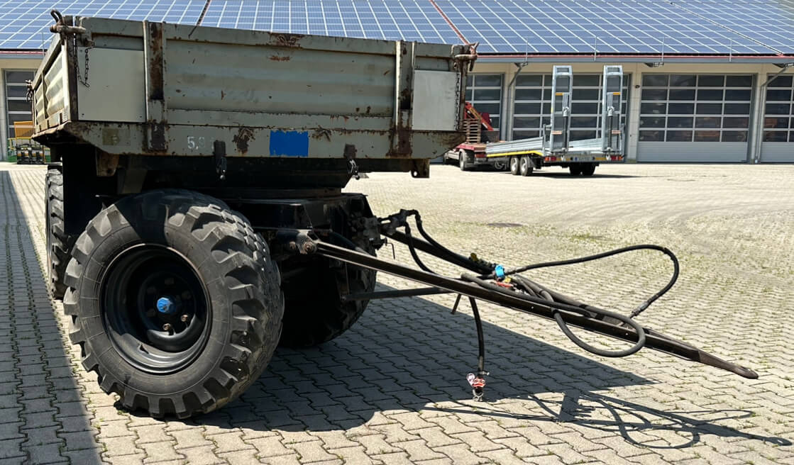 Unimog Anhänger 3 Seitenkipper Müller Mitteltal KD - Самосвальный прицеп: фото 2 Unimog Anhänger 3 Seitenkipper Müller Mitteltal KD - Самосвальный прицеп: фото 2