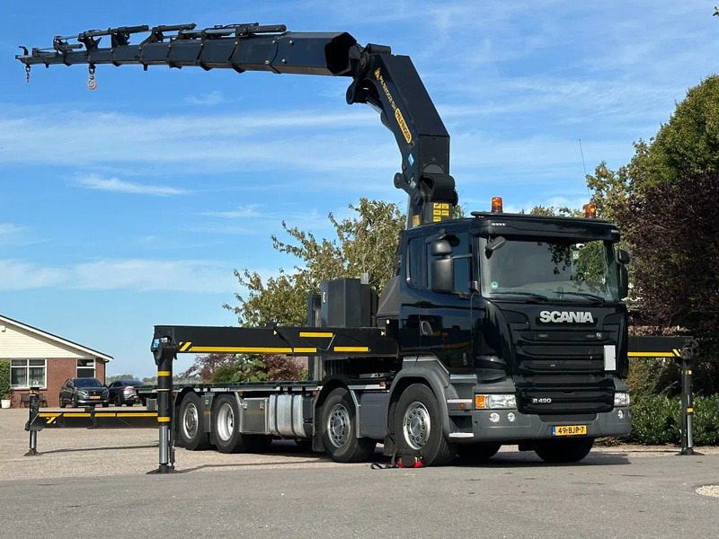 Scania R490 PALFINGER 92TM!! 2017!!ONLY 66TKM!!!NEW!! - Автоманипулятор: фото 1 Scania R490 PALFINGER 92TM!! 2017!!ONLY 66TKM!!!NEW!! - Автоманипулятор: фото 1