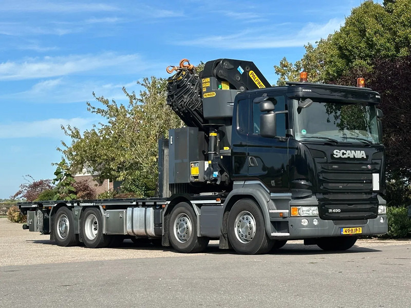 Scania R490 PALFINGER 92TM!! 2017!!ONLY 66TKM!!!NEW!! - Автоманипулятор: фото 2 Scania R490 PALFINGER 92TM!! 2017!!ONLY 66TKM!!!NEW!! - Автоманипулятор: фото 2